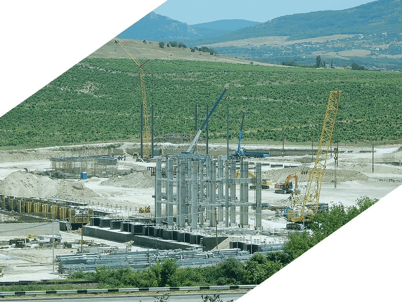 фото перевозки для строительства крымских электростанций