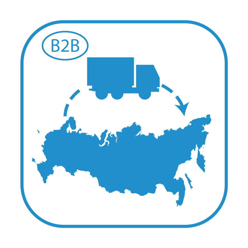 изображение перевозок грузов для юр. лиц по России